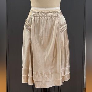 BCBGMaxAzria Silk Skirt Size XL